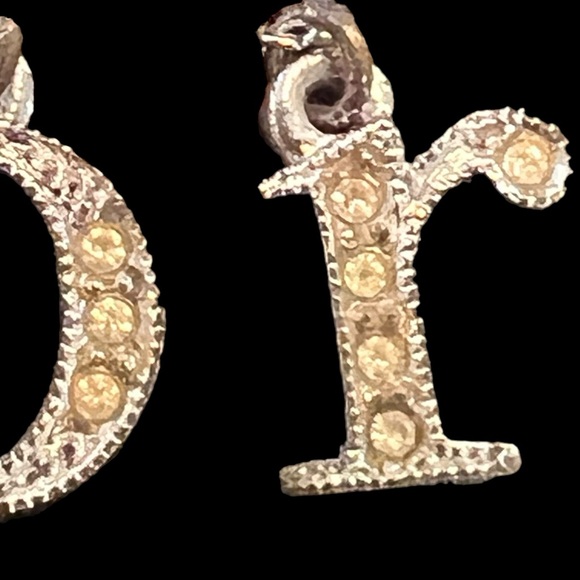 RARE Dior Vintage Logo Spellout Necklace - Picture 9 of 12